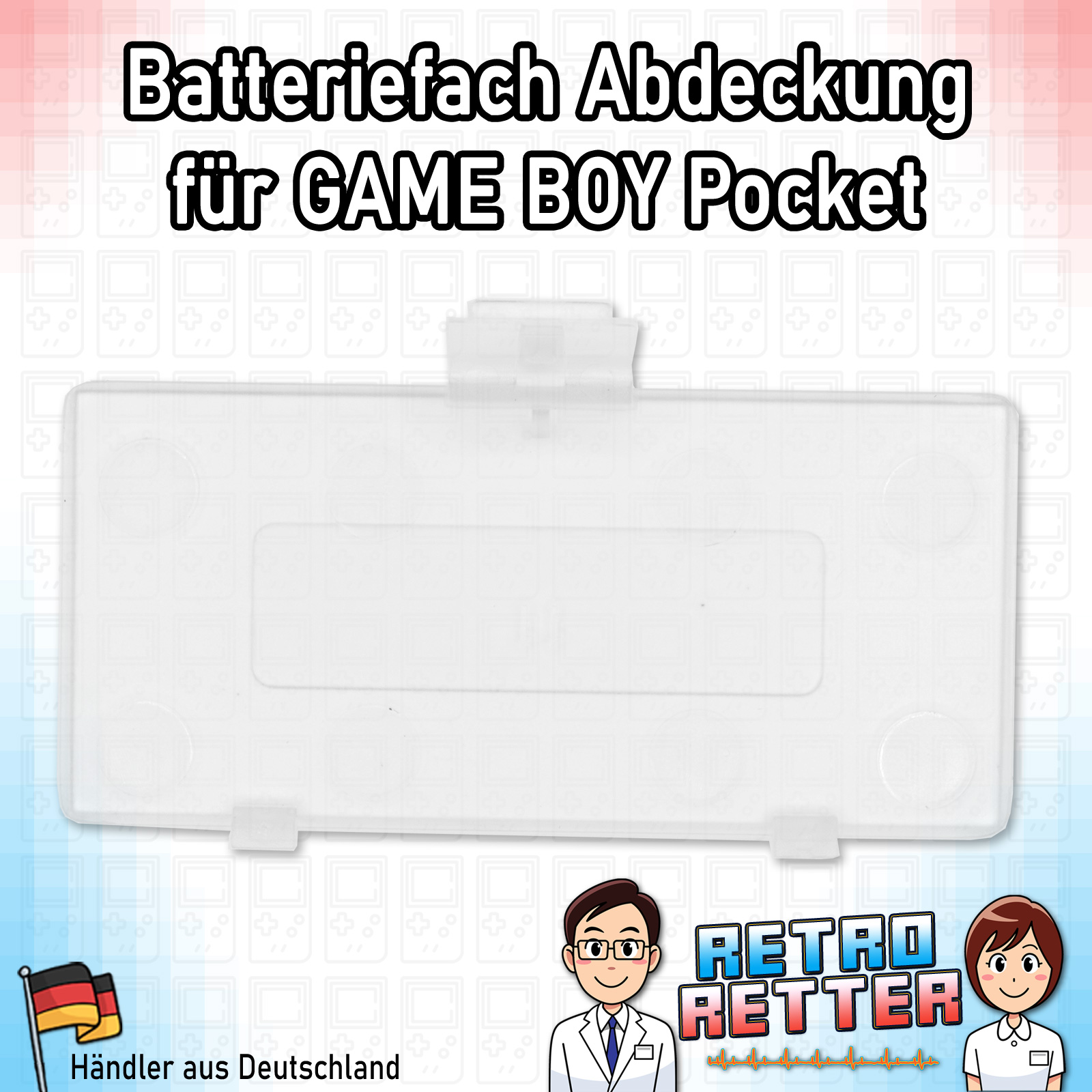 GAME BOY Pocket GBP Cubierta de batería GameBoy Tapa de batería diferentes colores - Imagen 10 de 10