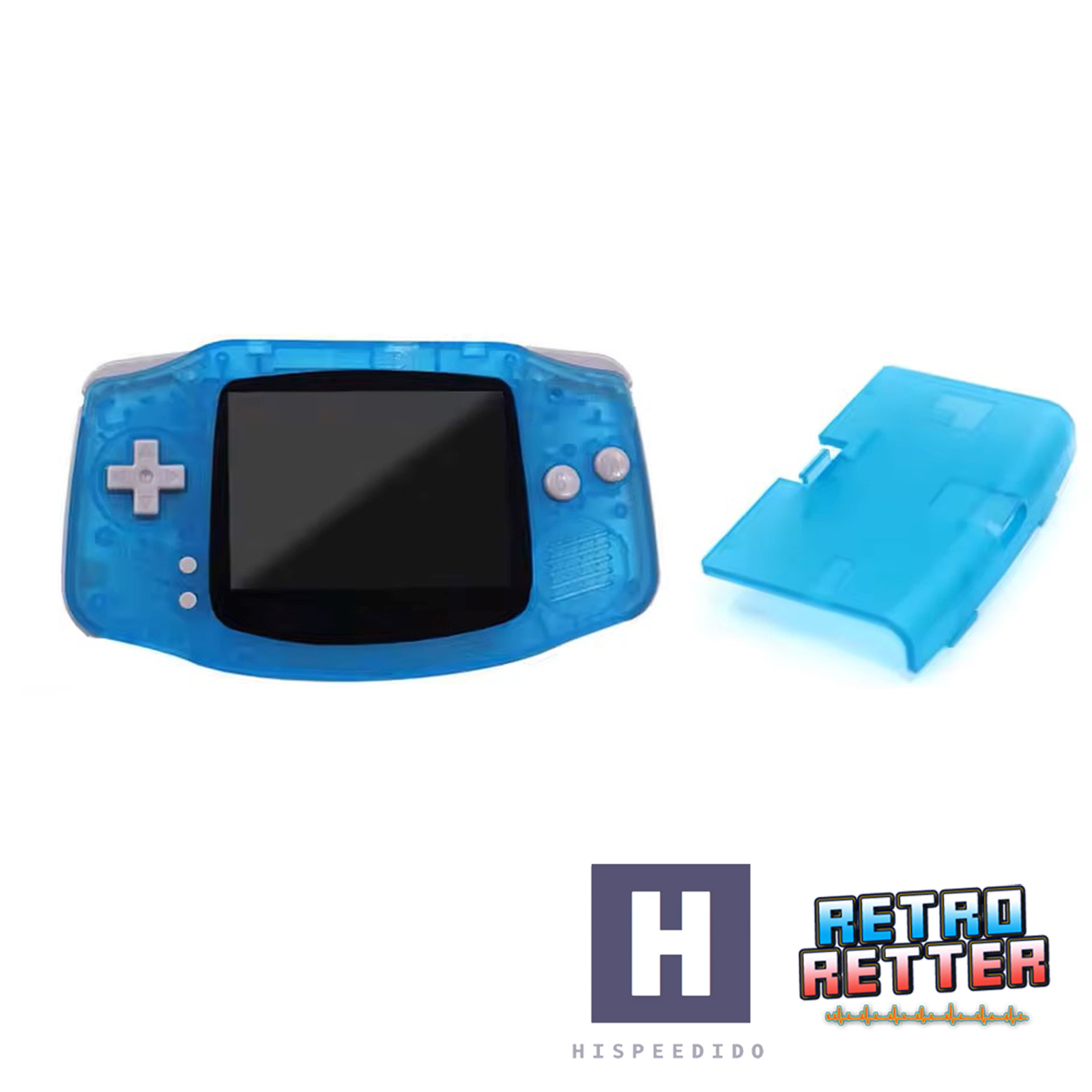 HISPEEDIDO GBA Carcasa para IPS Display Set V5 Drop In Gameboy Advance - Imagen 23 de 23