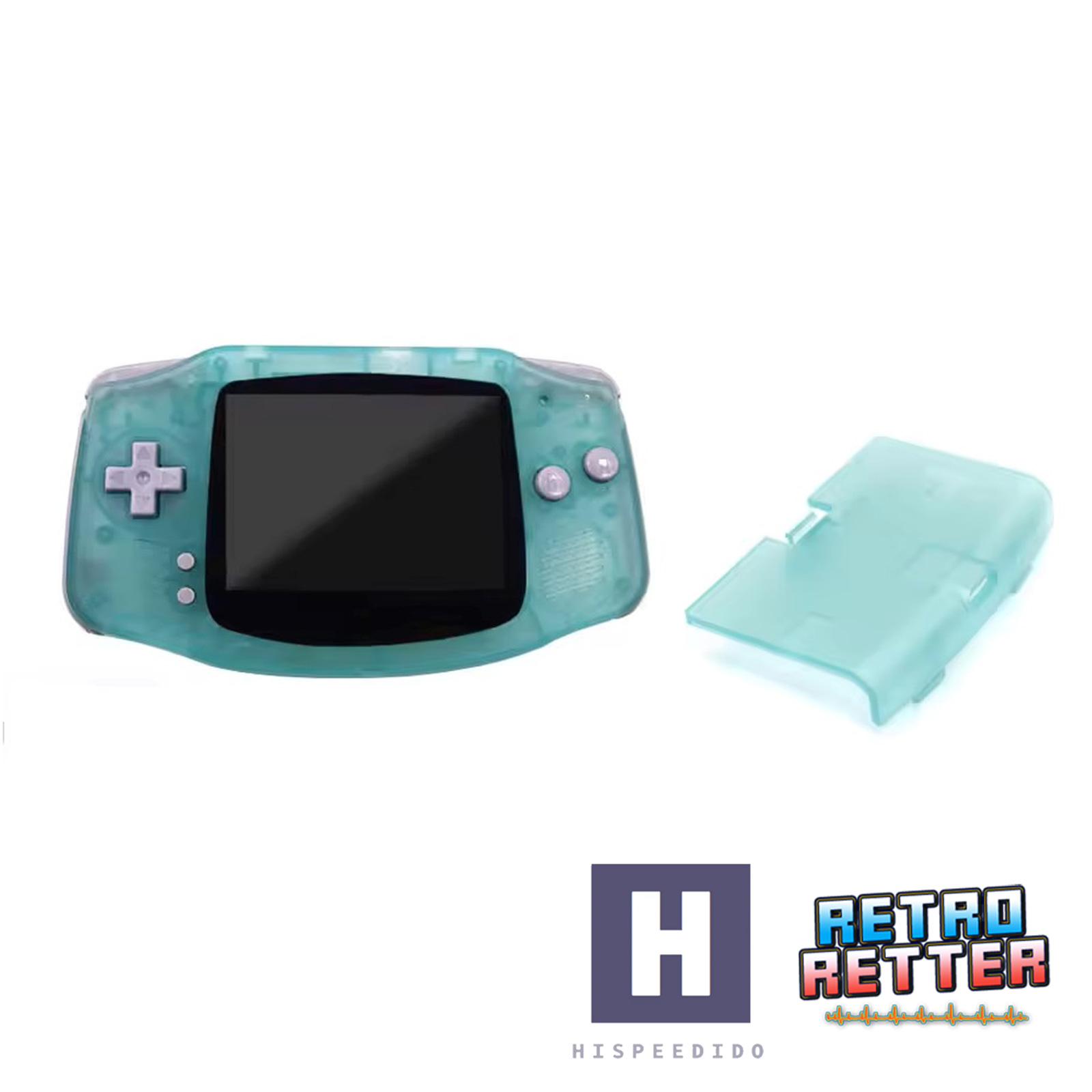 HISPEEDIDO GBA Carcasa para IPS Display Set V5 Drop In Gameboy Advance - Imagen 22 de 23