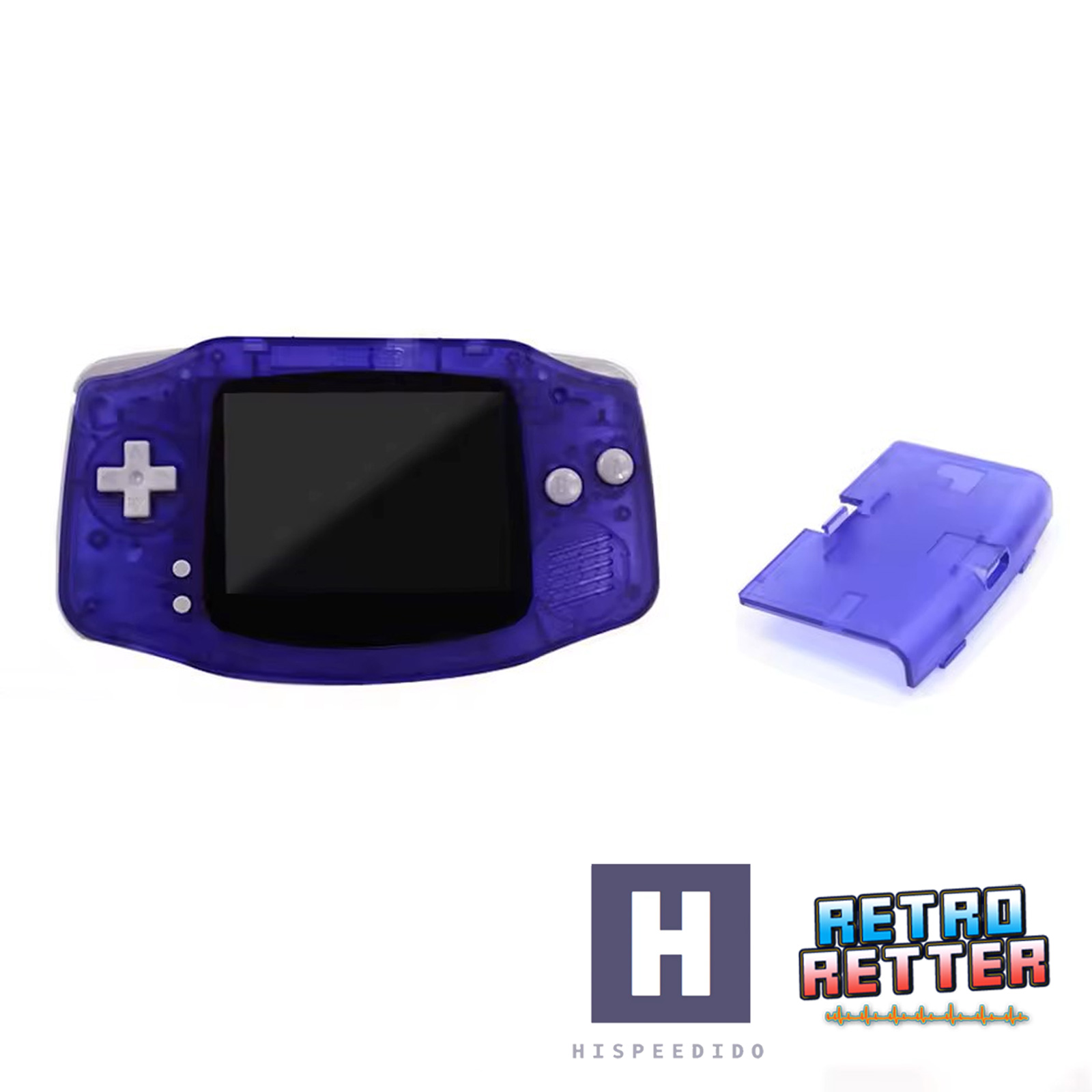 HISPEEDIDO GBA Carcasa para IPS Display Set V5 Drop In Gameboy Advance - Imagen 19 de 23