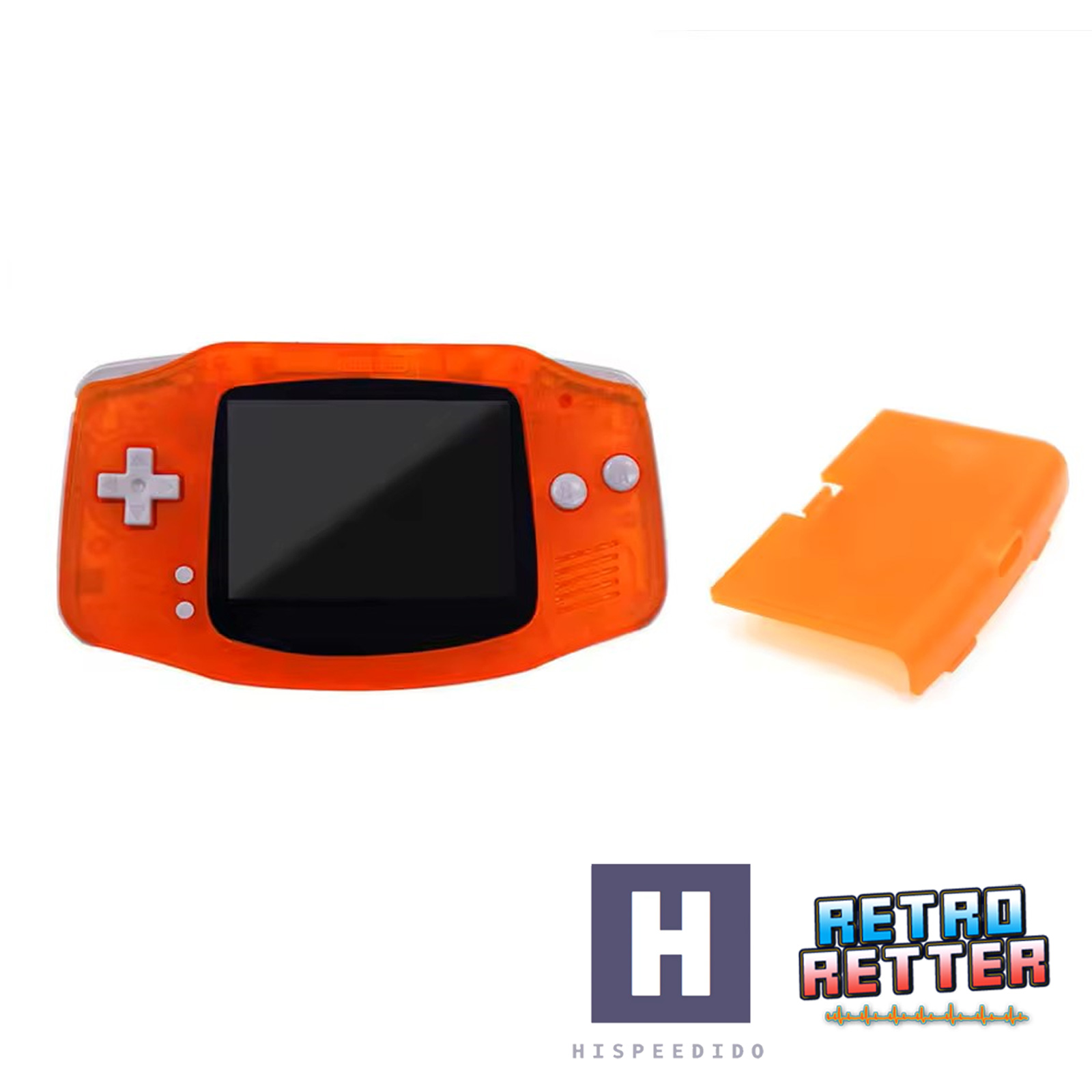 HISPEEDIDO GBA Carcasa para IPS Display Set V5 Drop In Gameboy Advance - Imagen 20 de 23