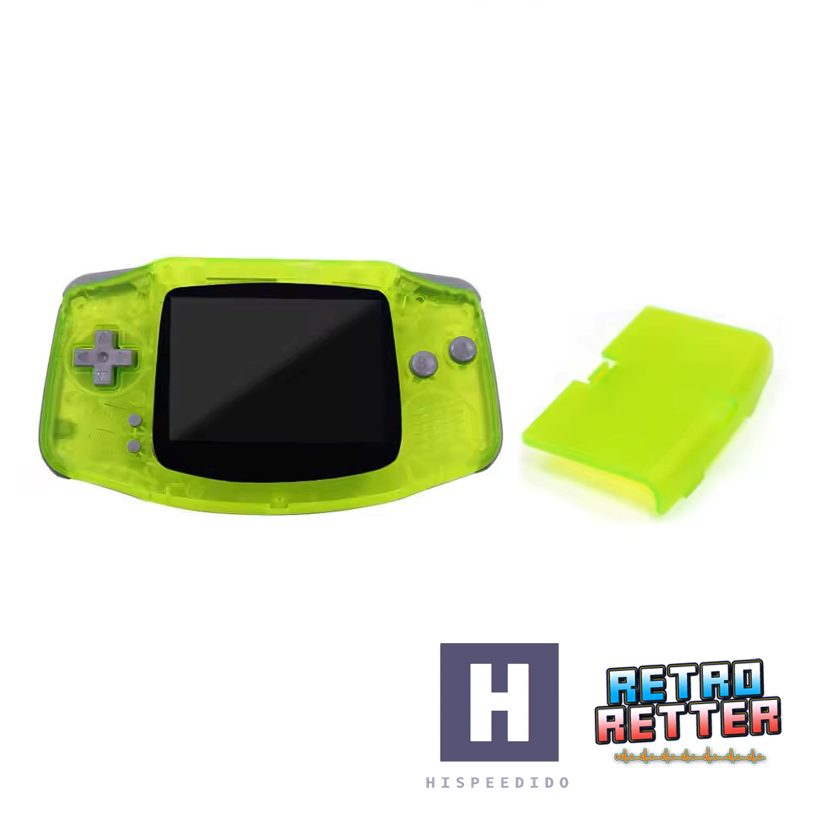 HISPEEDIDO GBA Carcasa para IPS Display Set V5 Drop In Gameboy Advance - Imagen 18 de 23