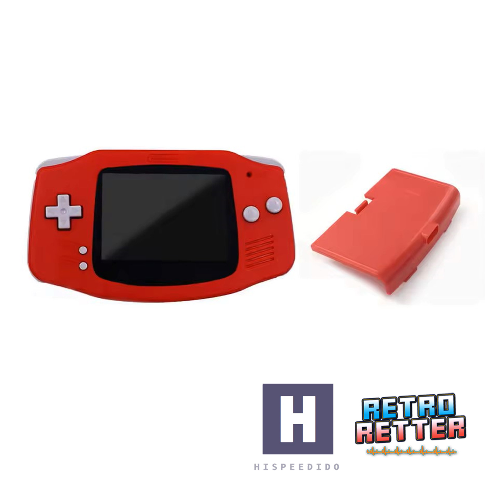 HISPEEDIDO GBA Carcasa para IPS Display Set V5 Drop In Gameboy Advance - Imagen 9 de 23