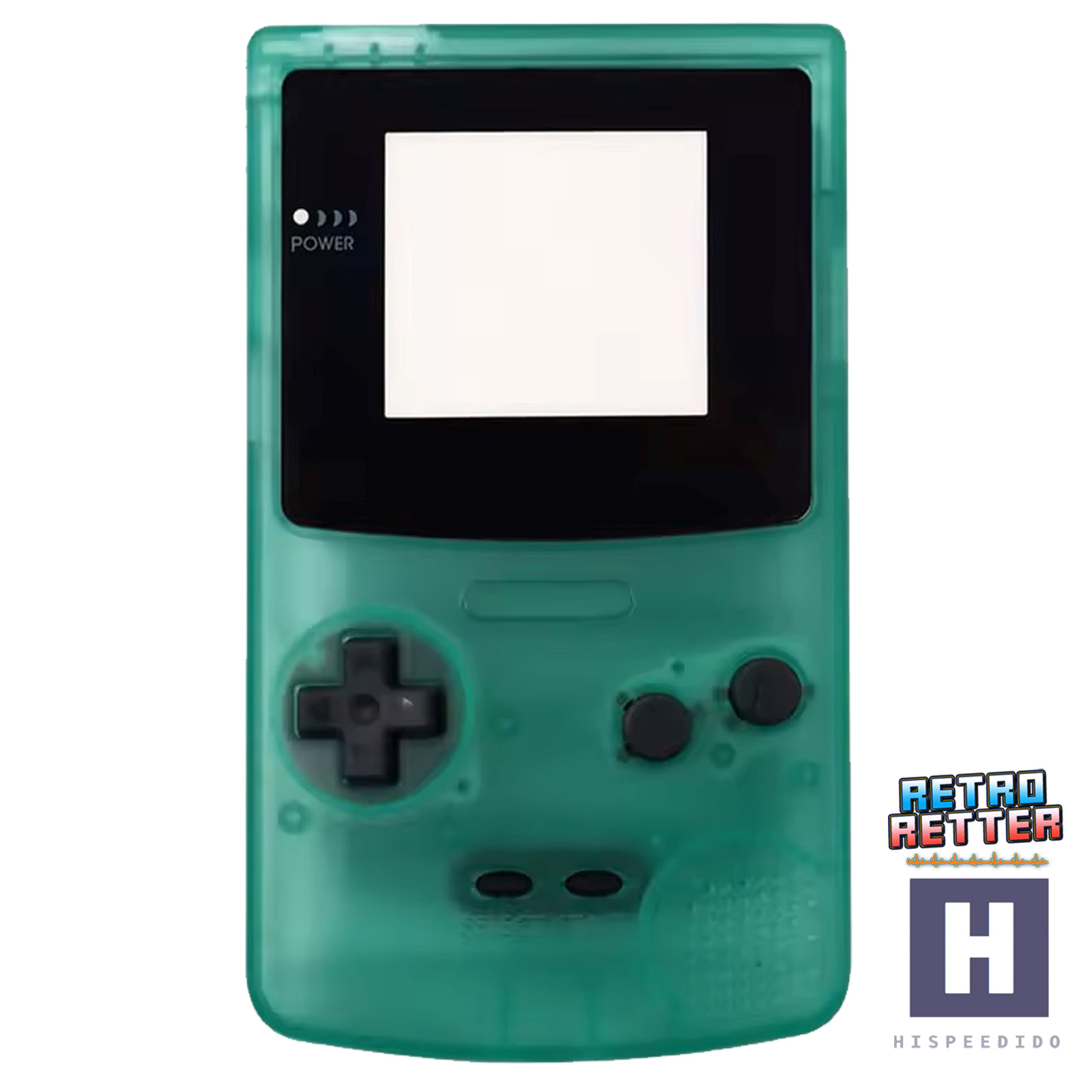 Carcasa HISPEDIDO GBC para Q10 AMOLED IPS Display Set Drop In Gameboy Color - Imagen 25 de 25