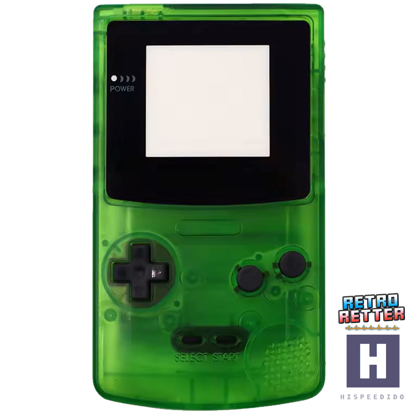 Carcasa HISPEDIDO GBC para Q10 AMOLED IPS Display Set Drop In Gameboy Color - Imagen 19 de 25