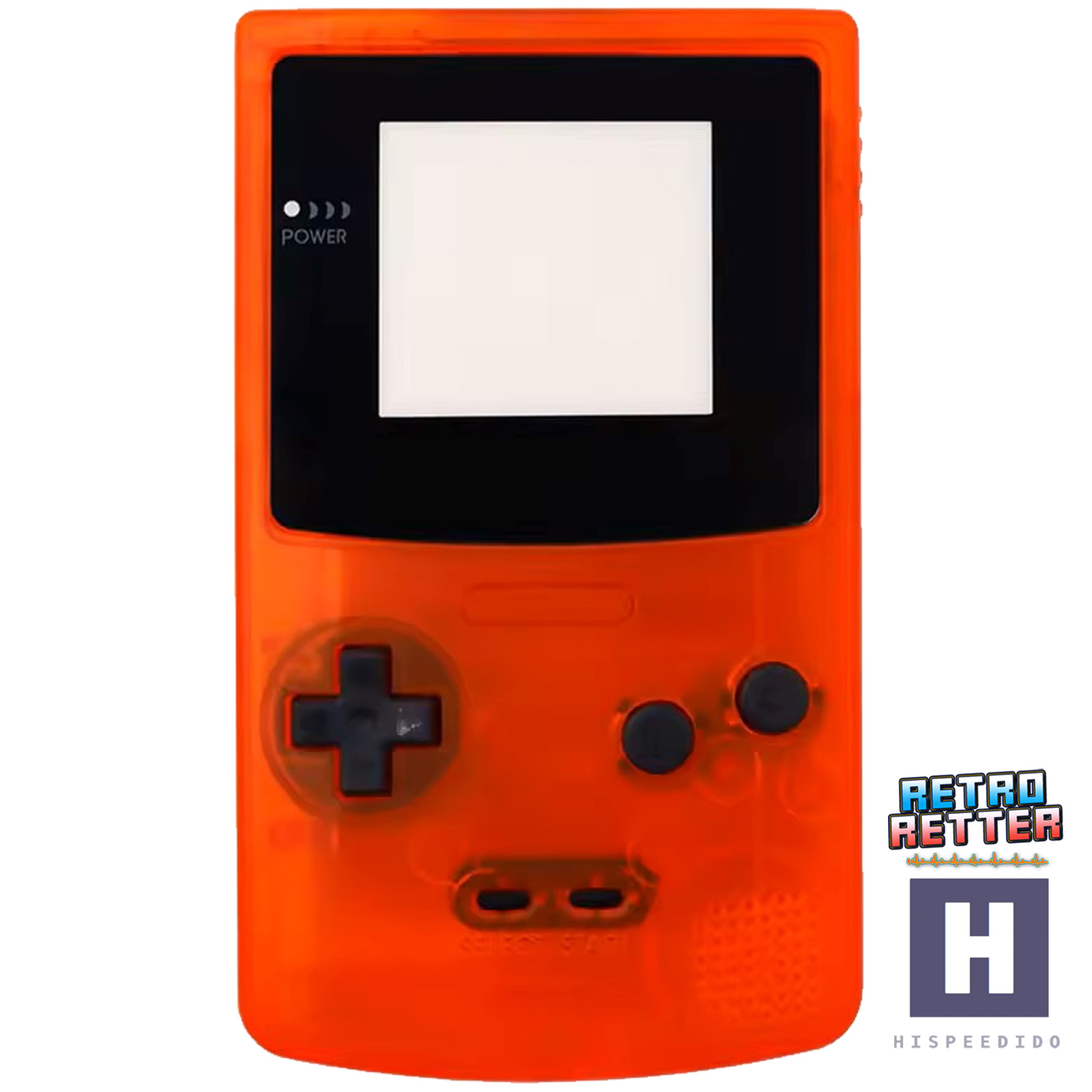 Carcasa HISPEDIDO GBC para Q10 AMOLED IPS Display Set Drop In Gameboy Color - Imagen 21 de 25