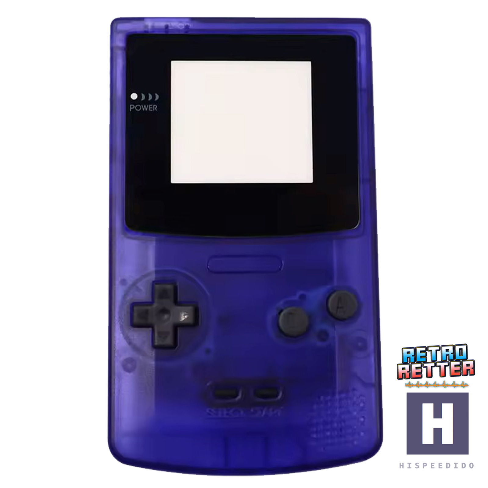 Carcasa HISPEDIDO GBC para Q10 AMOLED IPS Display Set Drop In Gameboy Color - Imagen 18 de 25