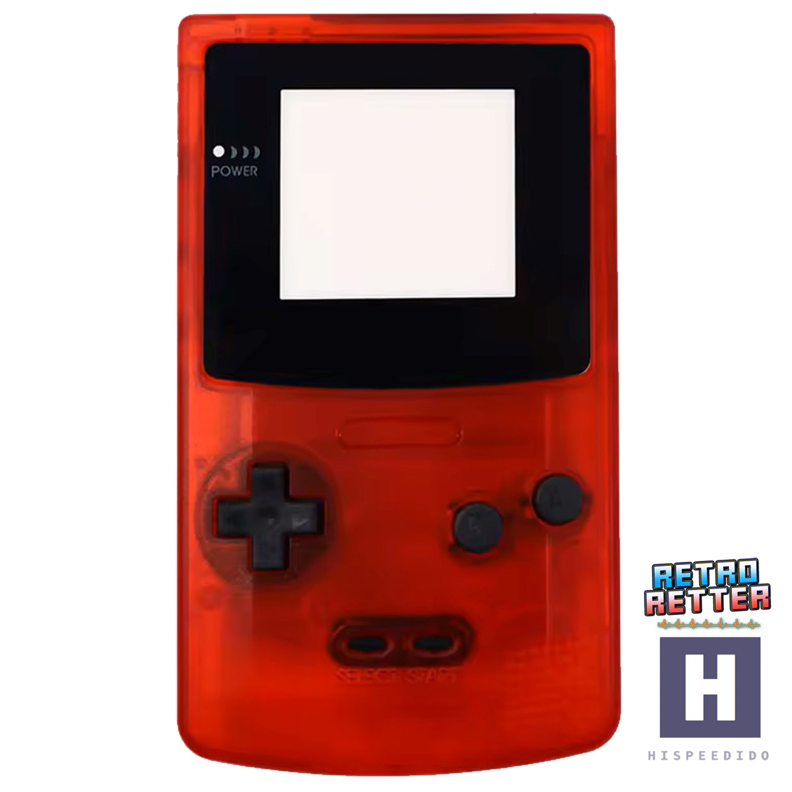 Carcasa HISPEDIDO GBC para Q10 AMOLED IPS Display Set Drop In Gameboy Color - Imagen 16 de 25
