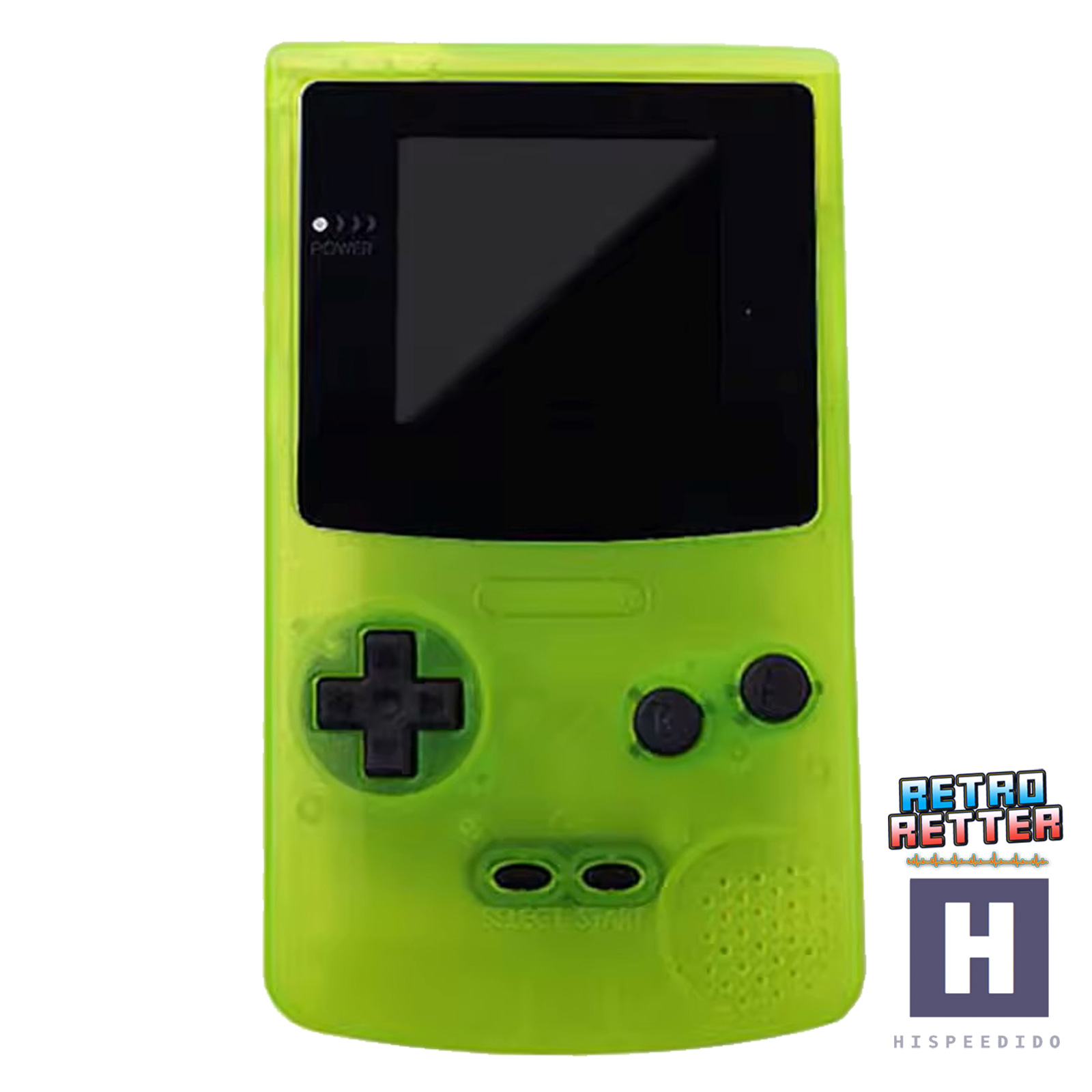 Carcasa HISPEDIDO GBC para Q10 AMOLED IPS Display Set Drop In Gameboy Color - Imagen 20 de 25