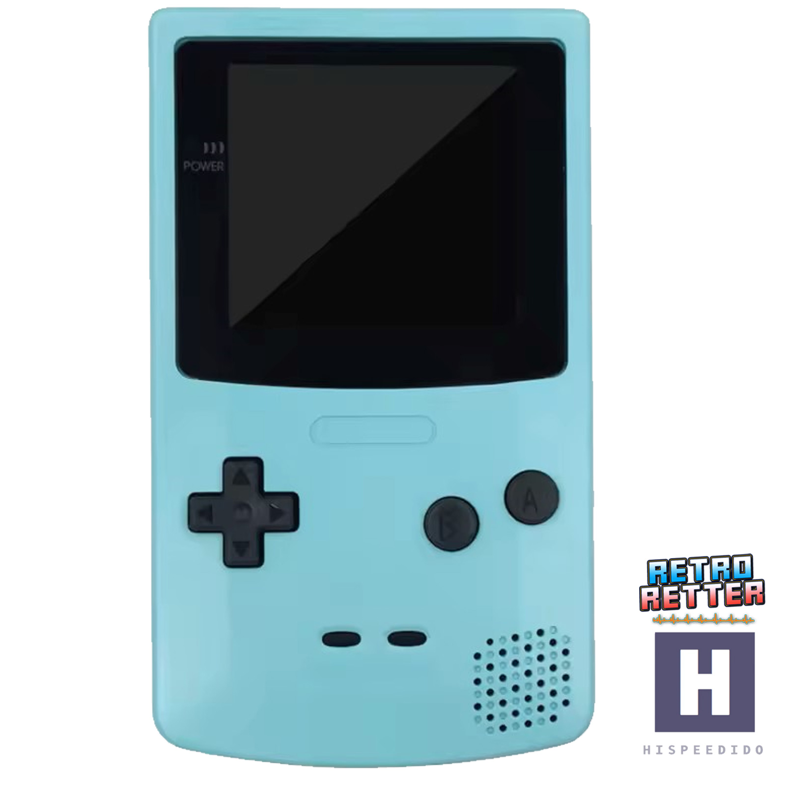 Carcasa HISPEDIDO GBC para Q10 AMOLED IPS Display Set Drop In Gameboy Color - Imagen 13 de 25