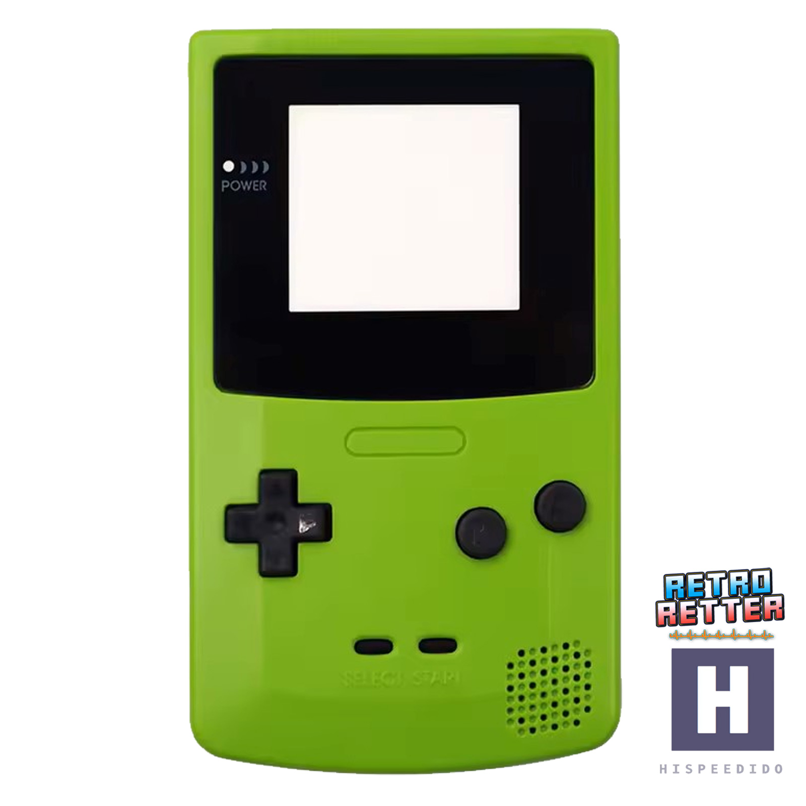 Carcasa HISPEDIDO GBC para Q10 AMOLED IPS Display Set Drop In Gameboy Color - Imagen 11 de 25