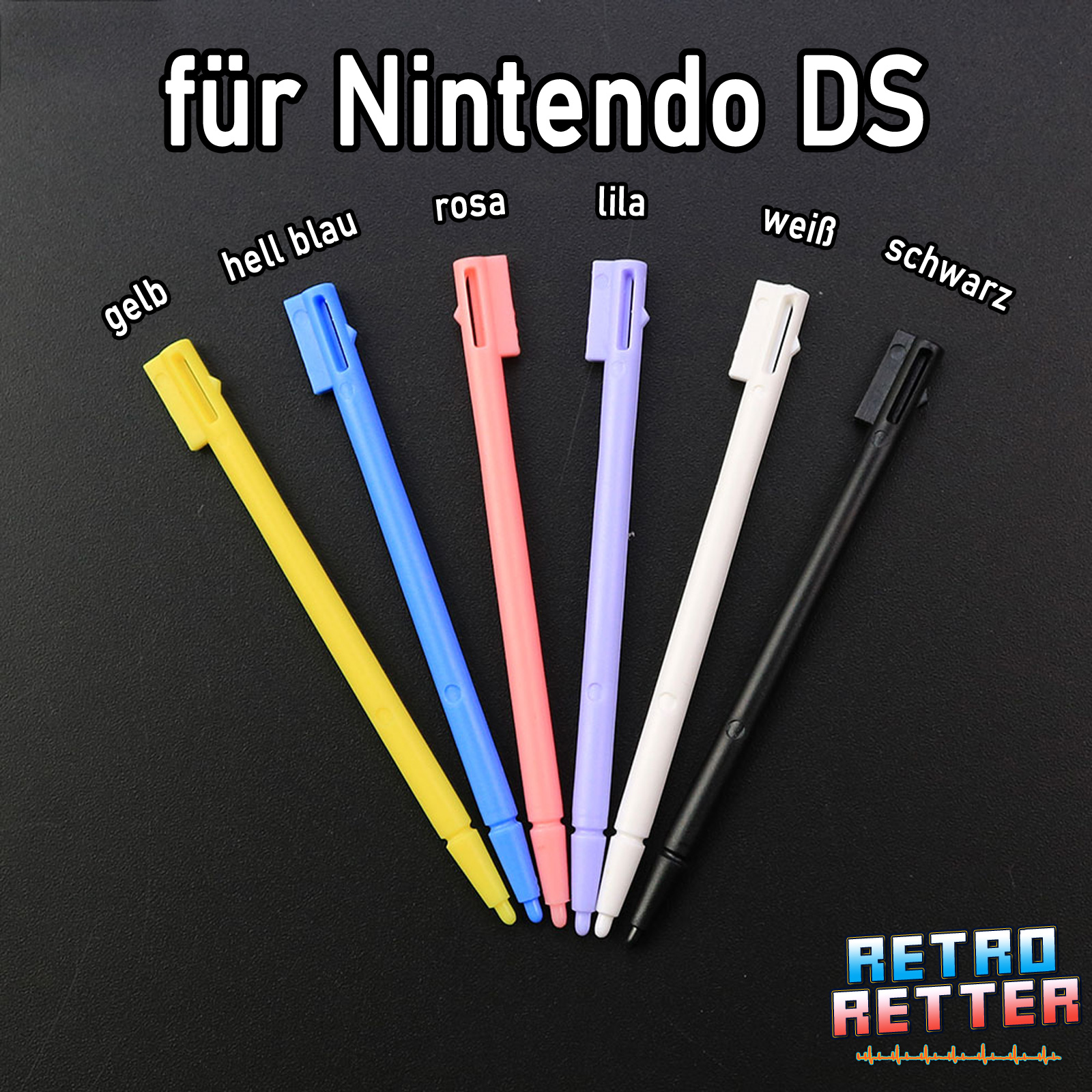 Lápiz táctil lápiz óptico Nintendo DS 2DS 3DS Wii U Touch New XL Lite NDSL - Imagen 23 de 24
