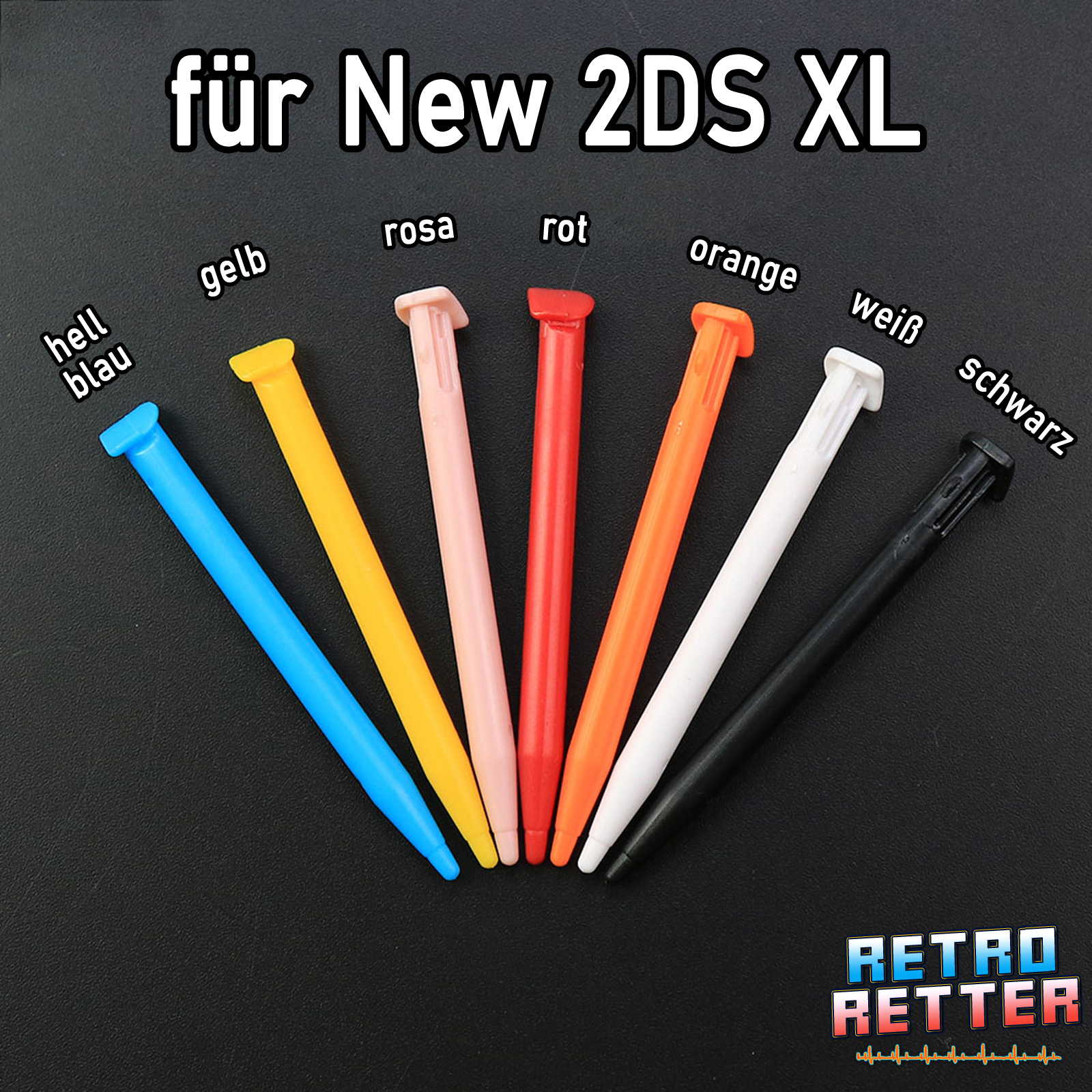 Lápiz táctil lápiz óptico Nintendo DS 2DS 3DS Wii U Touch New XL Lite NDSL - Imagen 10 de 24