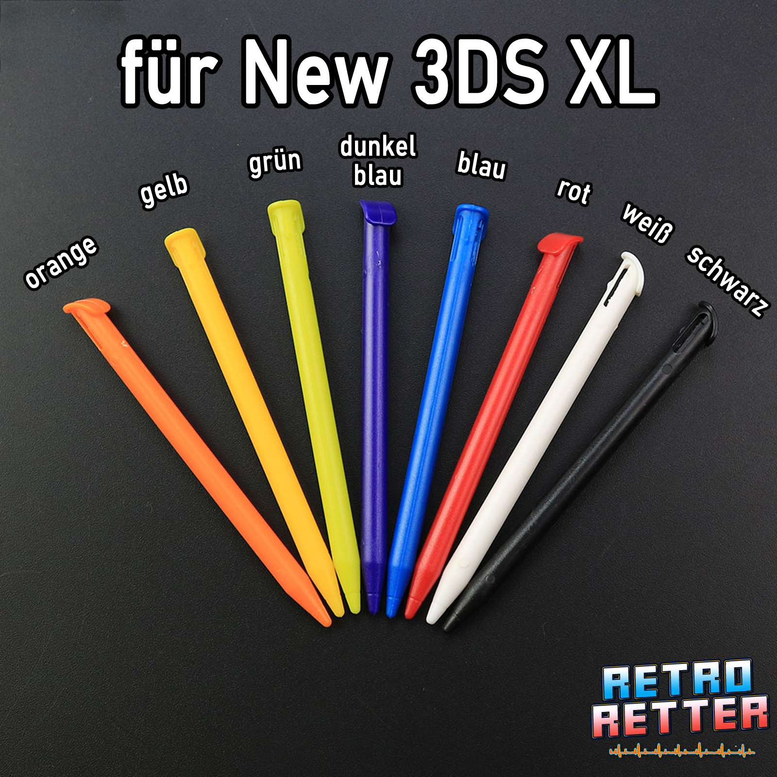 Lápiz táctil lápiz óptico Nintendo DS 2DS 3DS Wii U Touch New XL Lite NDSL - Imagen 6 de 24