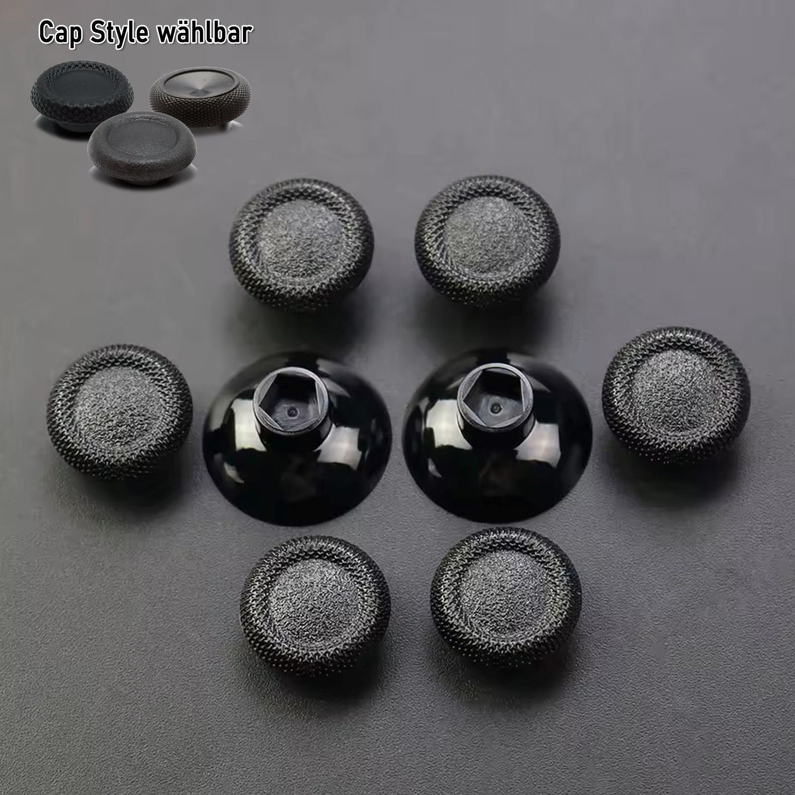 8x Swap Stick Aim Assist 6-10mm PS5 PS4 Xbox Controller Thumbstick Set King Scuf - Imagen 10 de 19