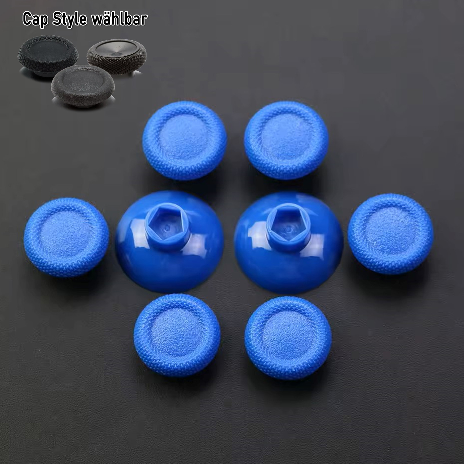 8x Swap Stick Aim Assist 6-10mm PS5 PS4 Xbox Controller Thumbstick Set King Scuf - Imagen 12 de 19