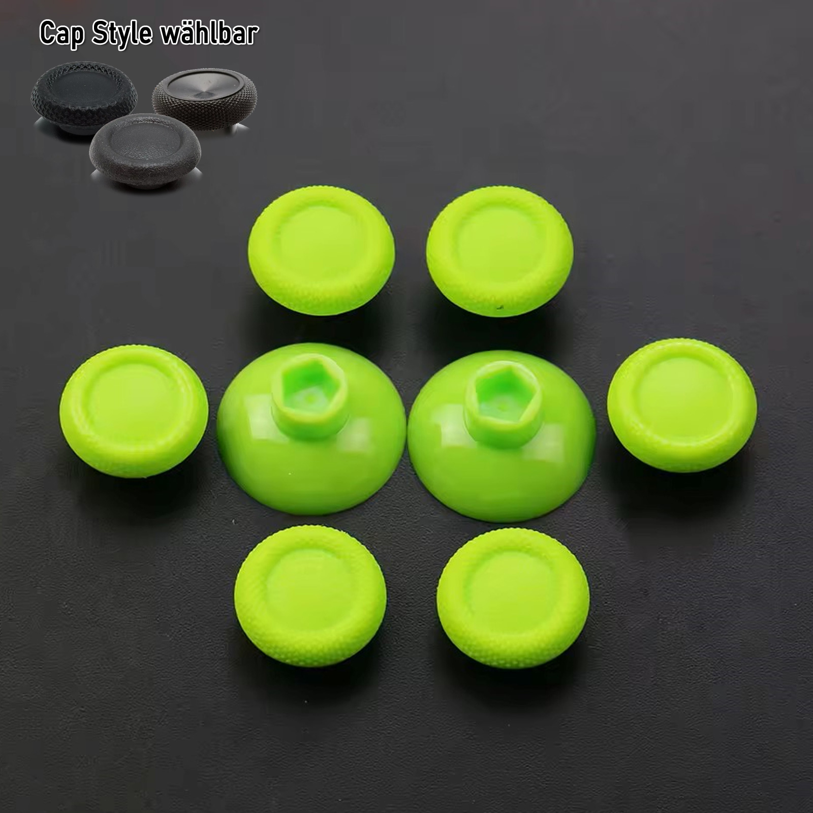 8x Swap Stick Aim Assist 6-10mm PS5 PS4 Xbox Controller Thumbstick Set King Scuf - Imagen 15 de 19