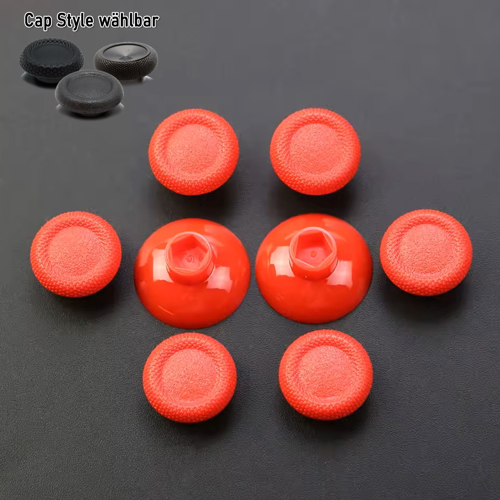 8x Swap Stick Aim Assist 6-10mm PS5 PS4 Xbox Controller Thumbstick Set King Scuf - Imagen 11 de 19