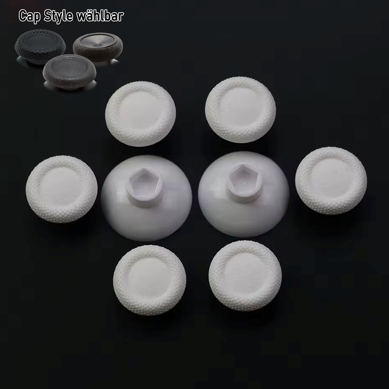 8x Swap Stick Aim Assist 6-10mm PS5 PS4 Xbox Controller Thumbstick Set King Scuf - Imagen 14 de 19