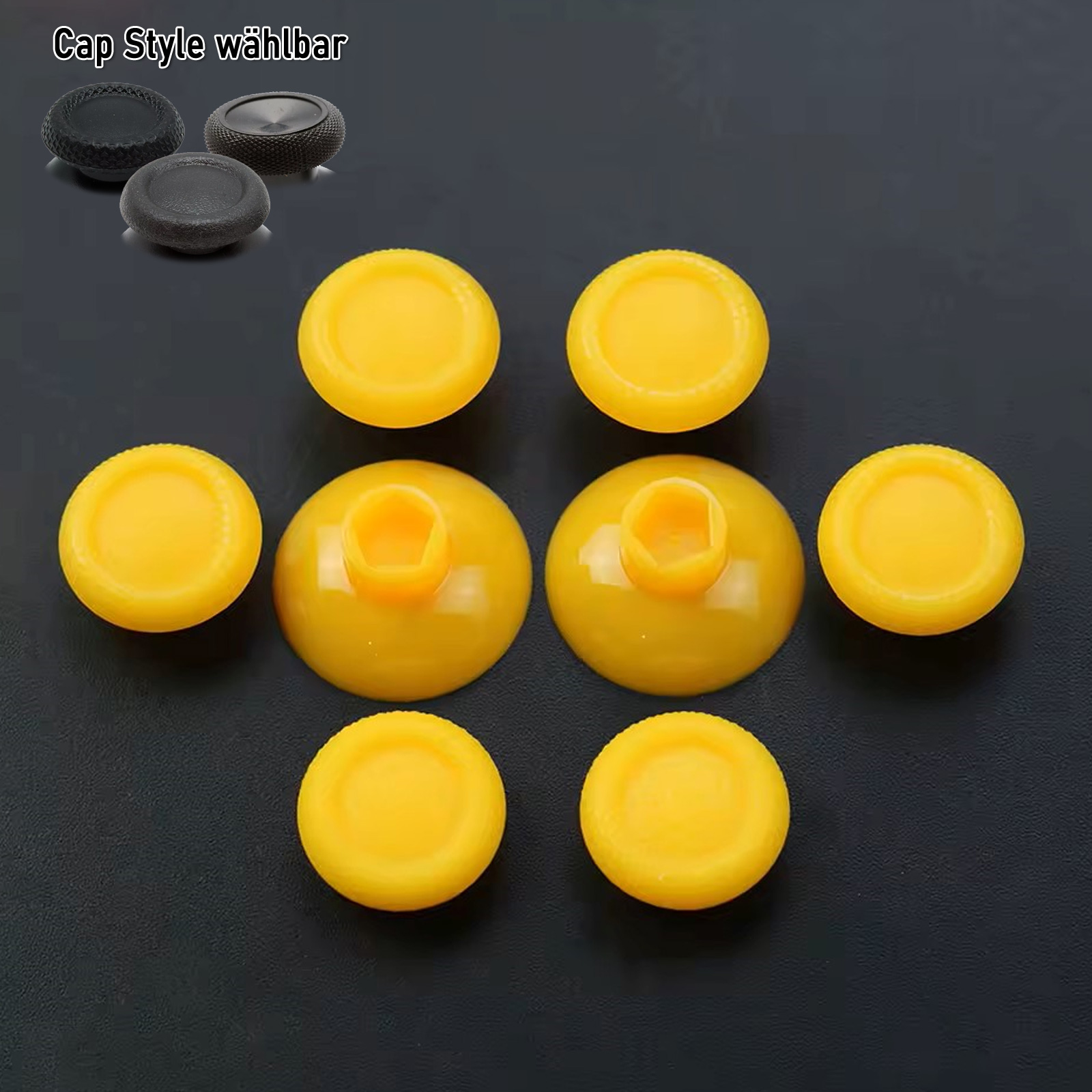 8x Swap Stick Aim Assist 6-10mm PS5 PS4 Xbox Controller Thumbstick Set King Scuf - Imagen 16 de 19