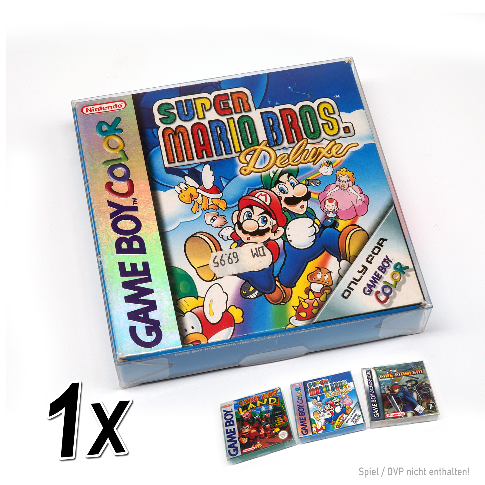 Fundas protectoras V2 GameBoy Classic Color Advance juegos embalaje original Game Boy GBC GBA 0,35 - Imagen 13 de 19