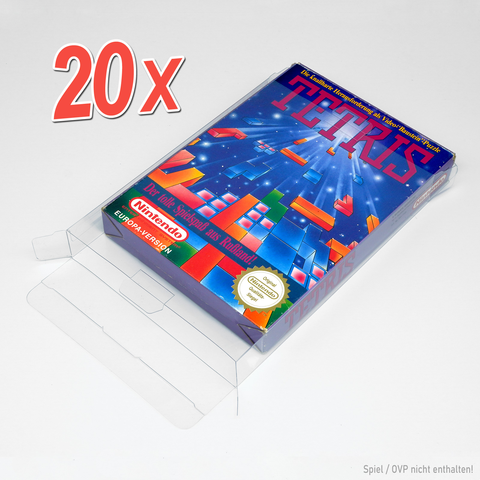 Schutzhüllen NES Spiele OVP Game Protectors Karton Hülle Case Nintendo EU - Bild 14 von 17