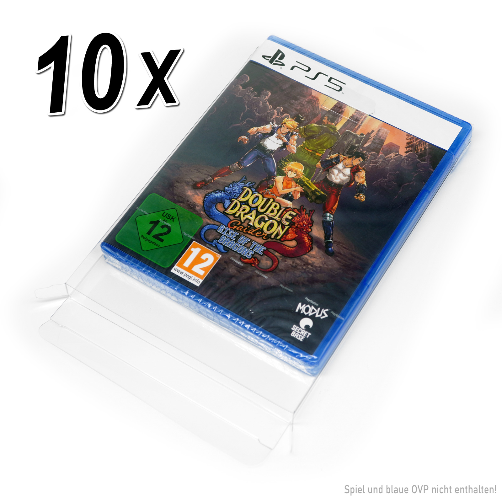 PS5 Spiele OVP Schutzhüllen V2 Sony PlayStation 5 Spiele Hüllen 0,35 mm - Bild 16 von 20