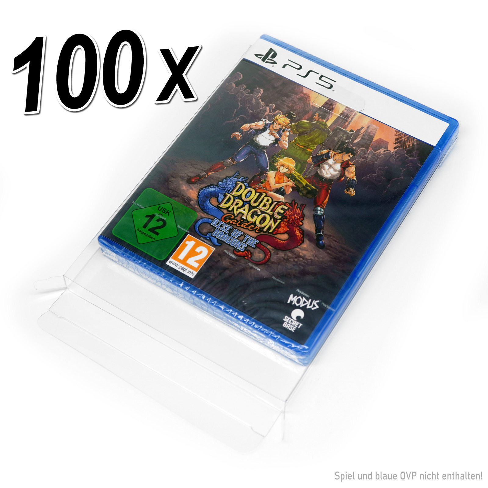 PS5 Spiele OVP Schutzhüllen V2 Sony PlayStation 5 Spiele Hüllen 0,35 mm - Bild 19 von 20