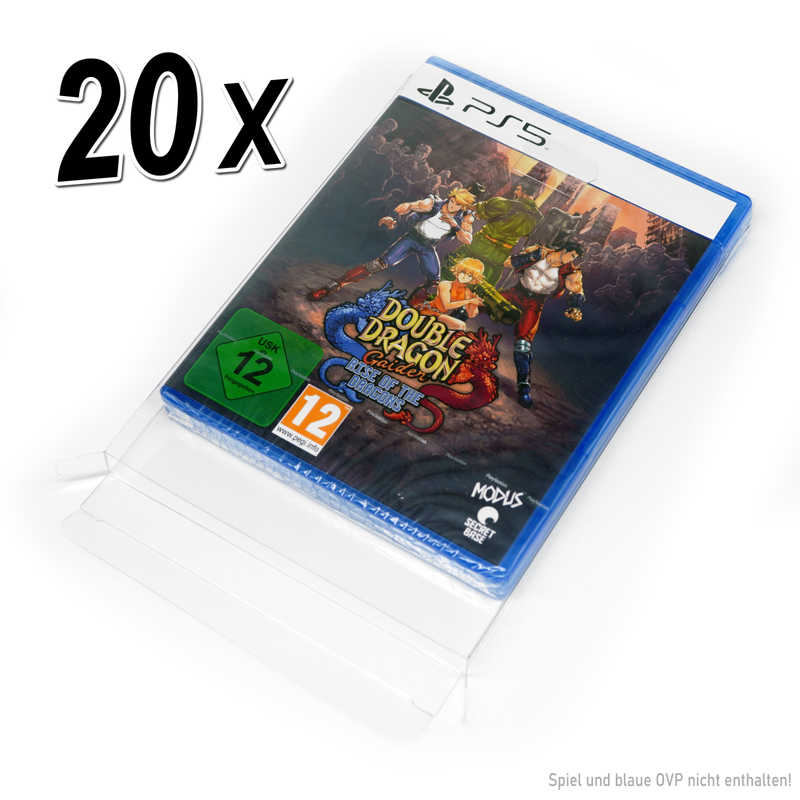 PS5 Spiele OVP Schutzhüllen V2 Sony PlayStation 5 Spiele Hüllen 0,35 mm - Bild 17 von 20