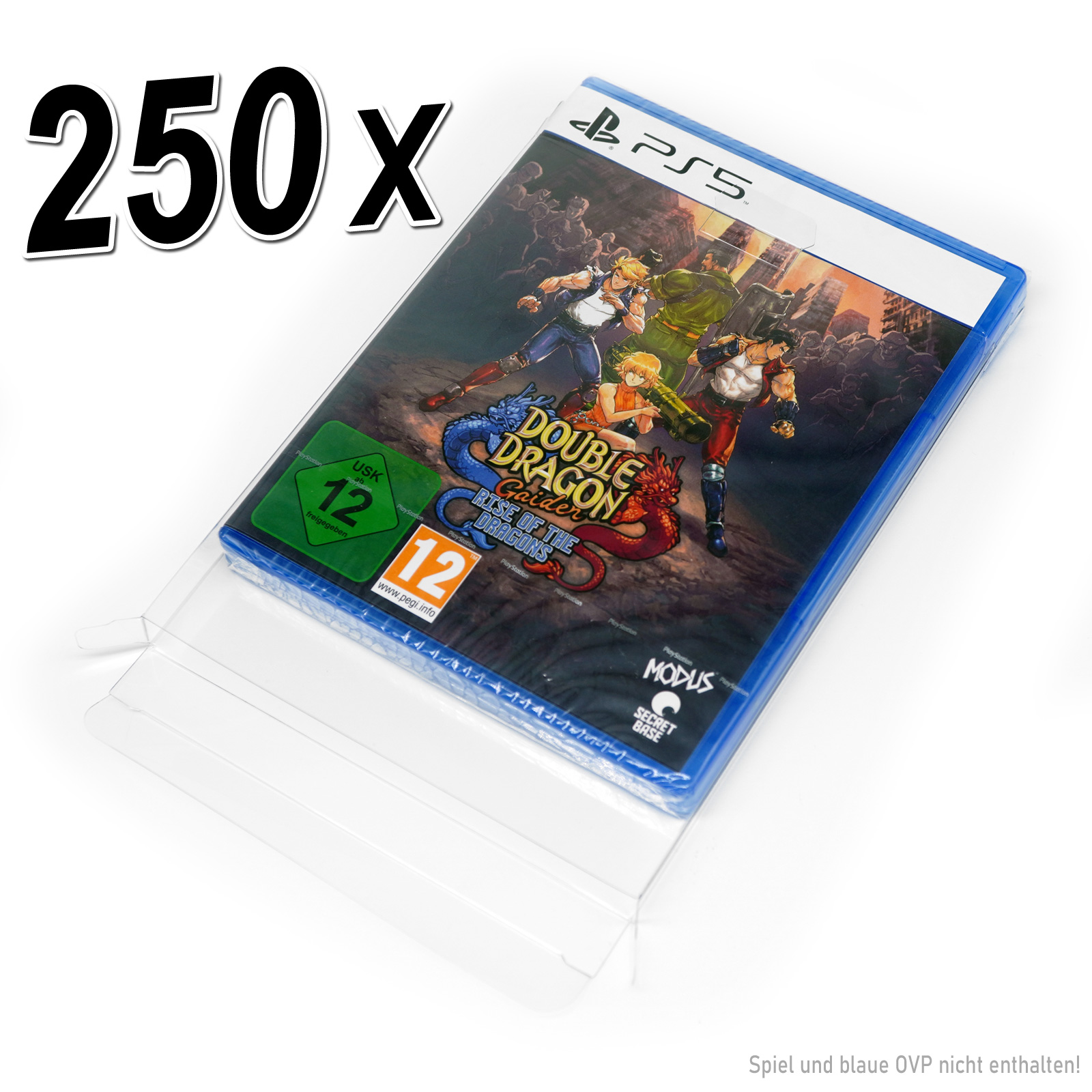 PS5 Spiele OVP Schutzhüllen V2 Sony PlayStation 5 Spiele Hüllen 0,35 mm - Bild 20 von 20