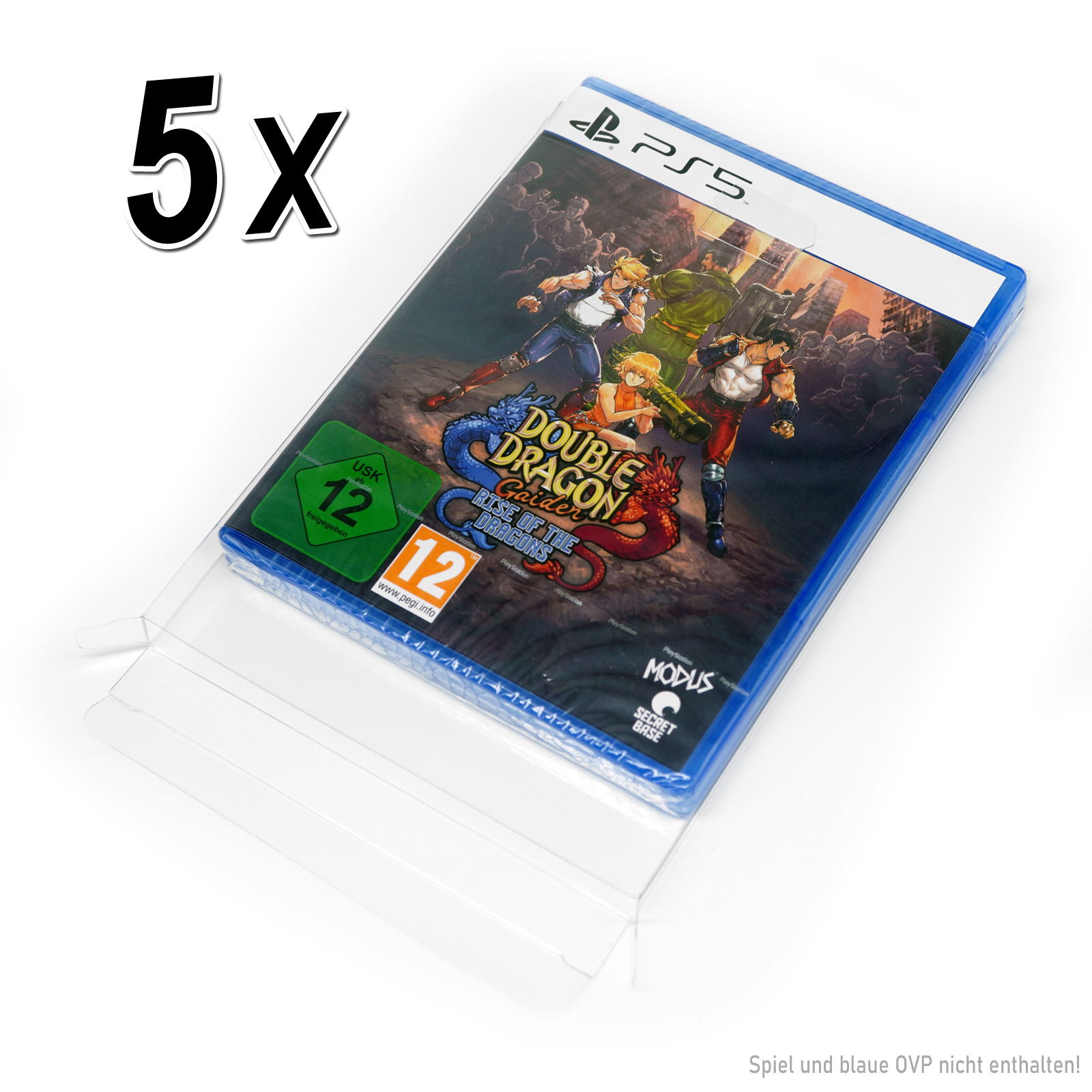 PS5 Spiele OVP Schutzhüllen V2 Sony PlayStation 5 Spiele Hüllen 0,35 mm - Bild 15 von 20
