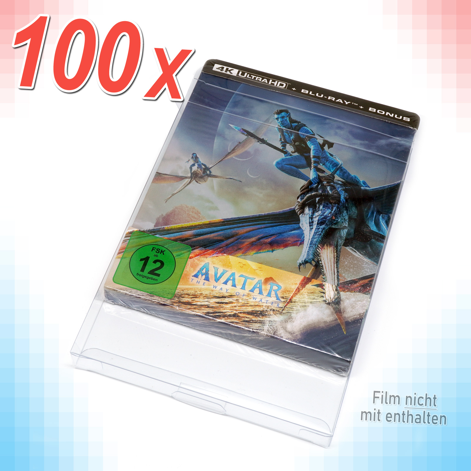Schutzhüllen Blu-Ray Steelbook mit Schuber Karton V2 0,35 mm Protectors - Afbeelding 17 van 18
