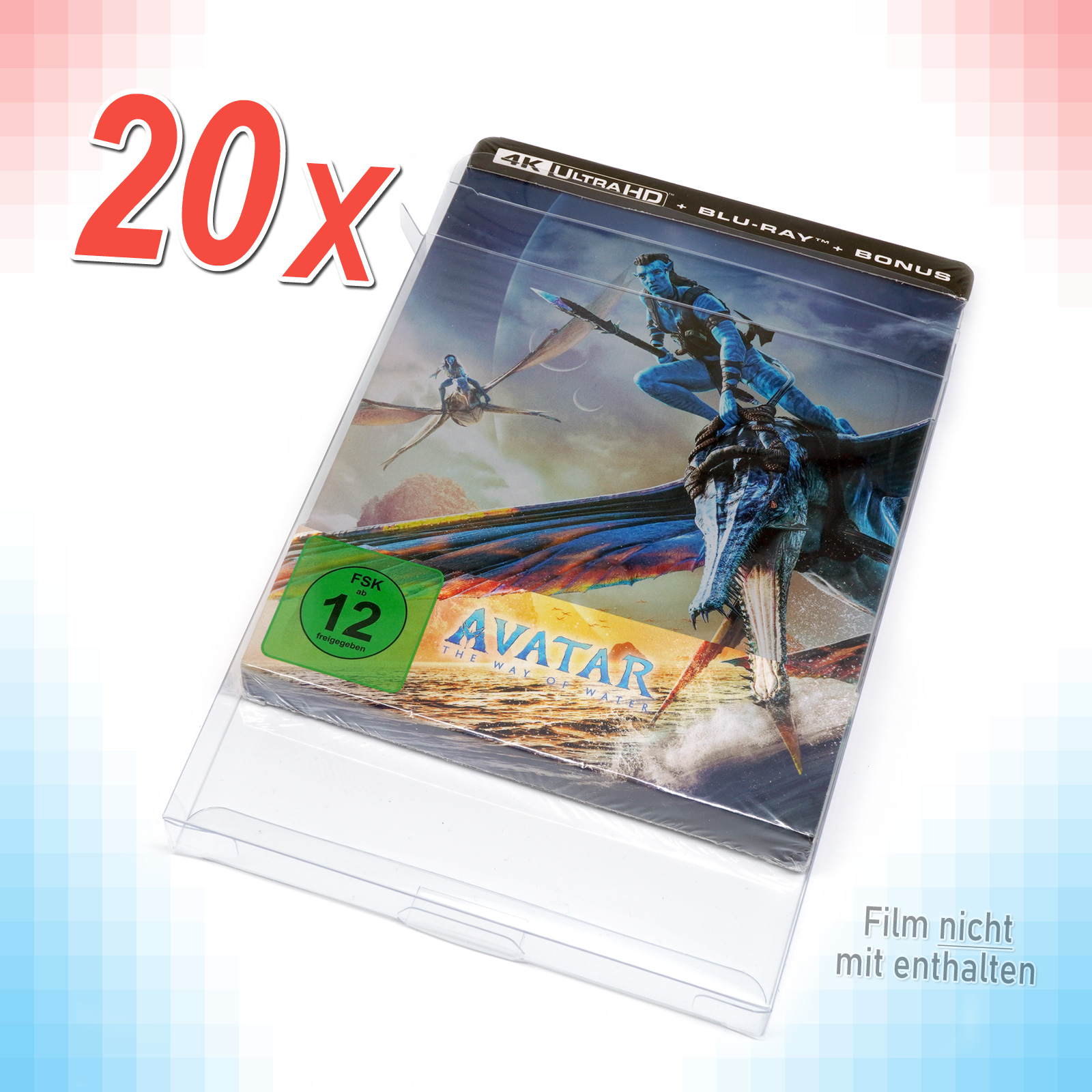 Schutzhüllen Blu-Ray Steelbook mit Schuber Karton V2 0,35 mm Protectors - Afbeelding 15 van 18