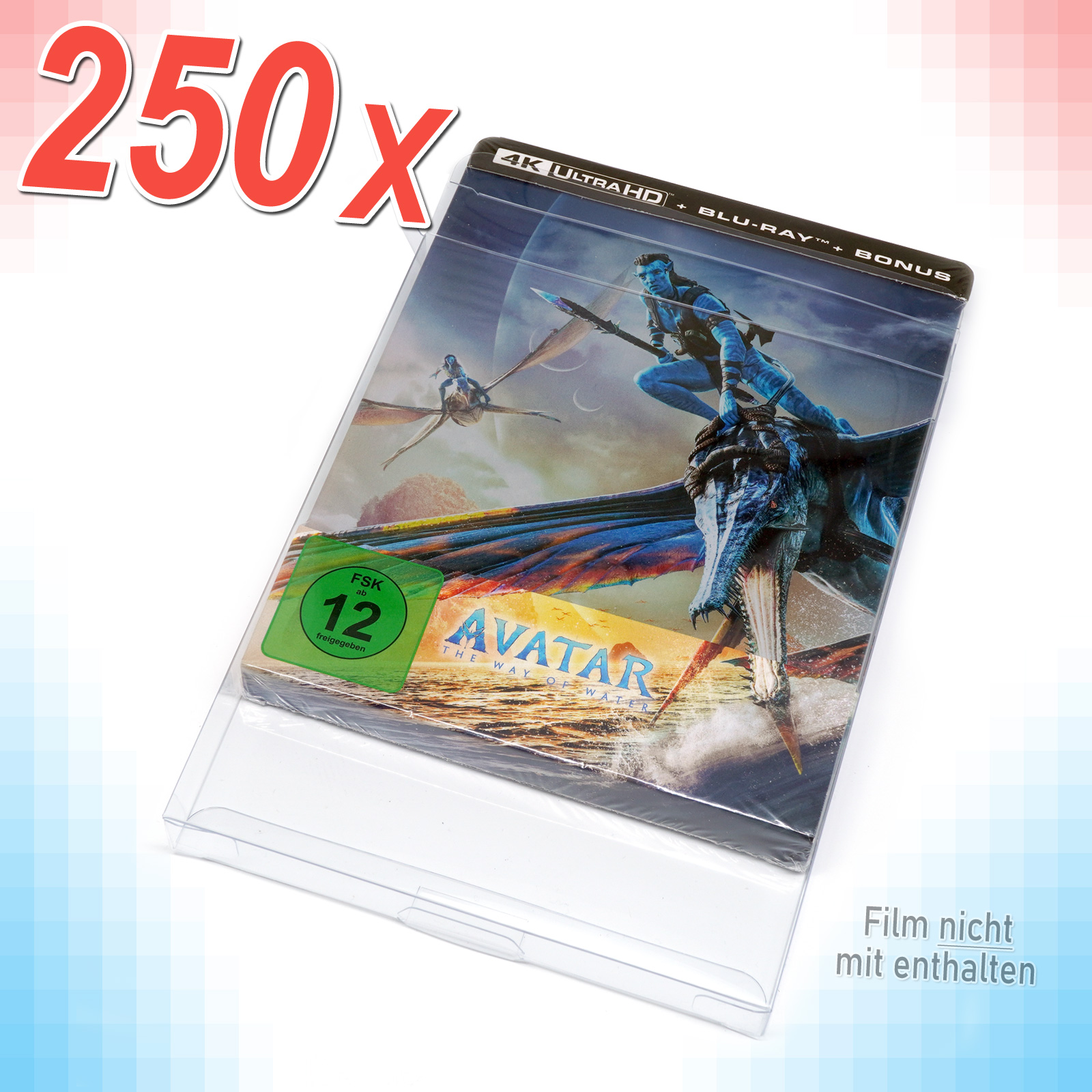 Schutzhüllen Blu-Ray Steelbook mit Schuber Karton V2 0,35 mm Protectors - Afbeelding 18 van 18