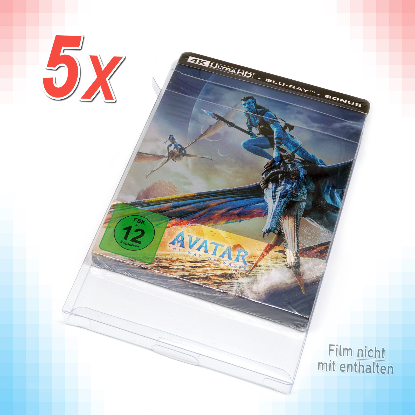 Schutzhüllen Blu-Ray Steelbook mit Schuber Karton V2 0,35 mm Protectors - Afbeelding 13 van 18