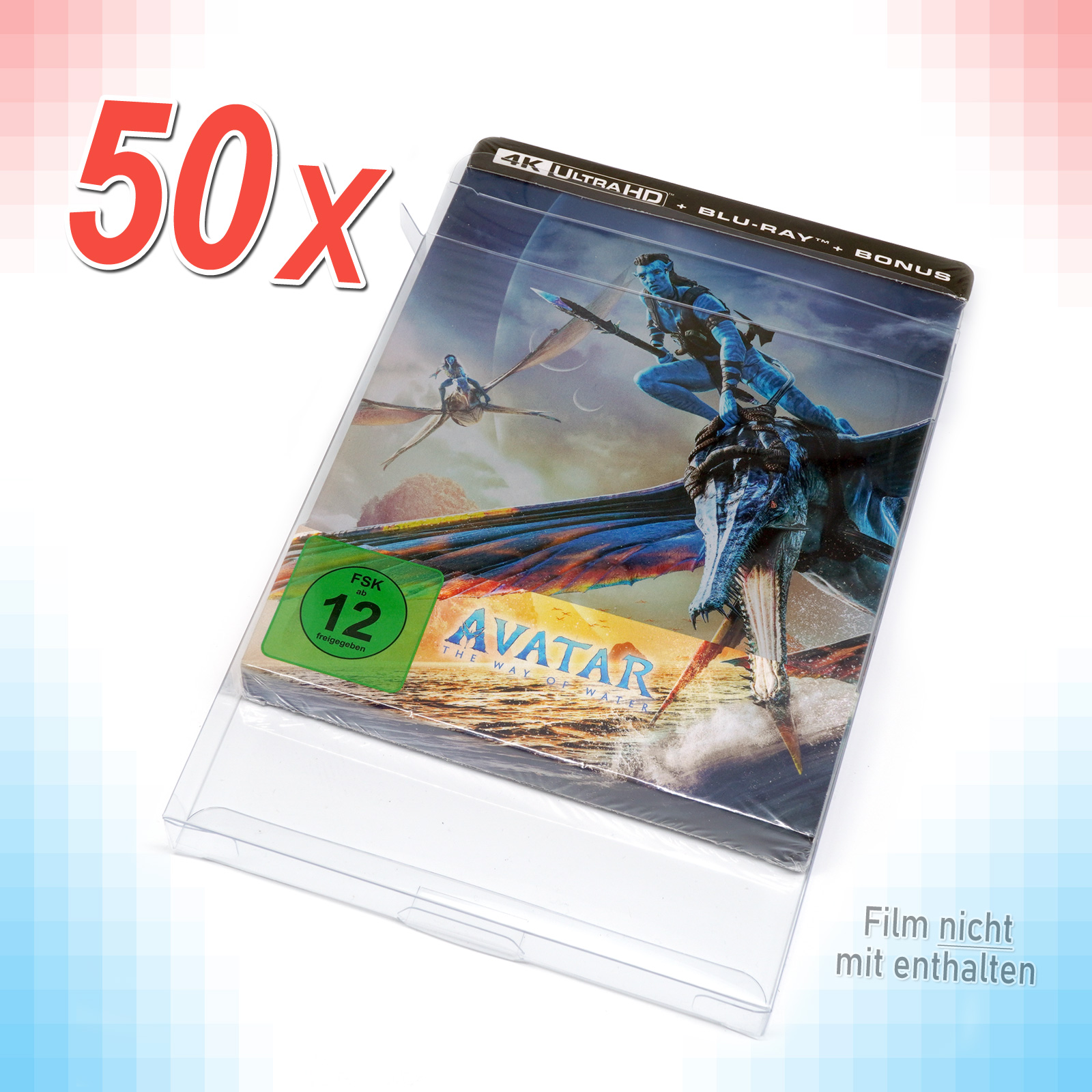 Schutzhüllen Blu-Ray Steelbook mit Schuber Karton V2 0,35 mm Protectors - Afbeelding 16 van 18