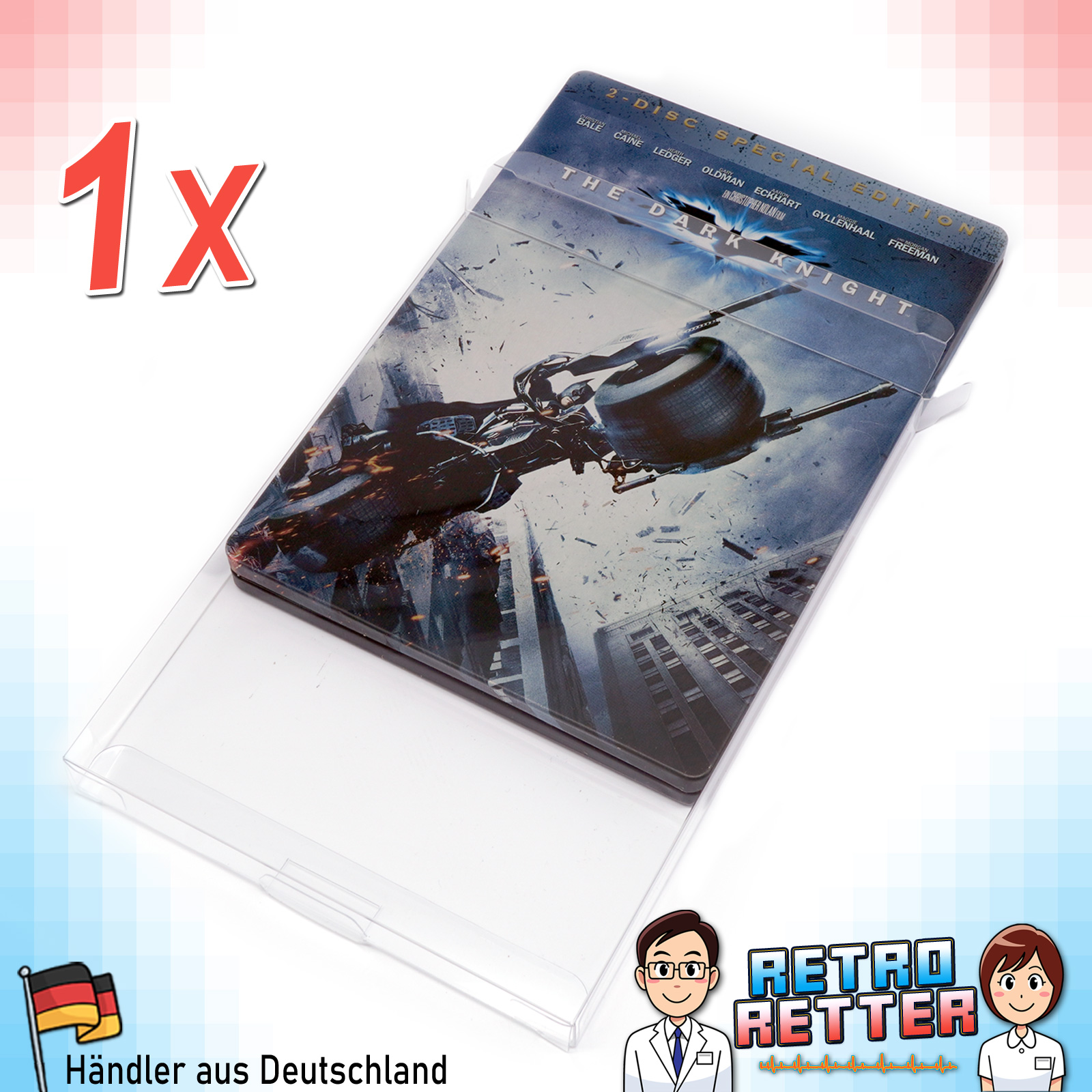 Housses de protection DVD Steelbook V2 film 0,35 protecteurs sac housses étagère support - Photo 11/17