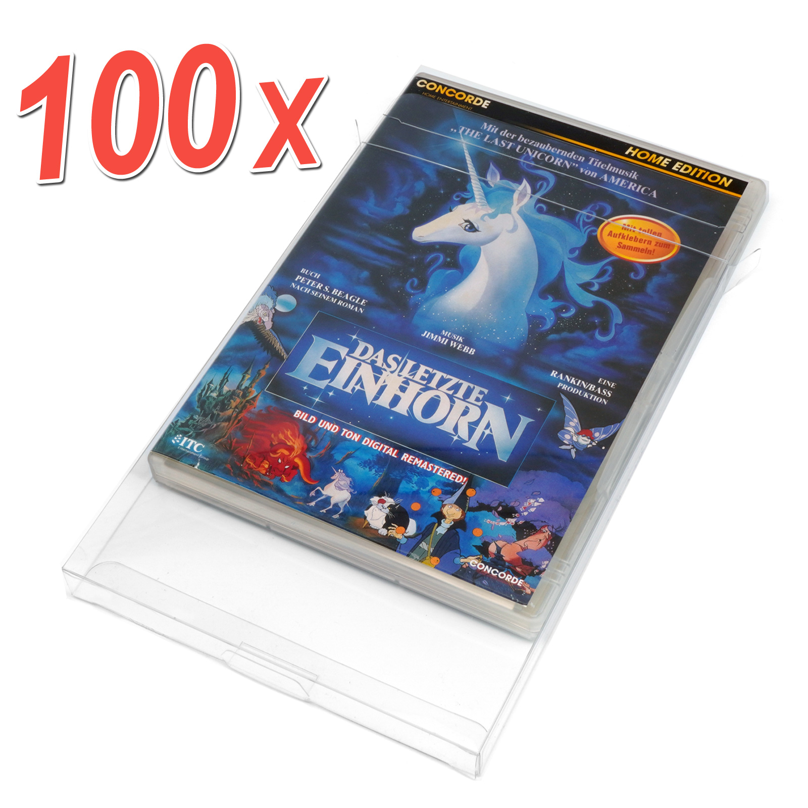 Schutzhüllen DVD Film V2 0,35 Protectors Tasche Hüllen Regal Ständer - Afbeelding 13 van 14