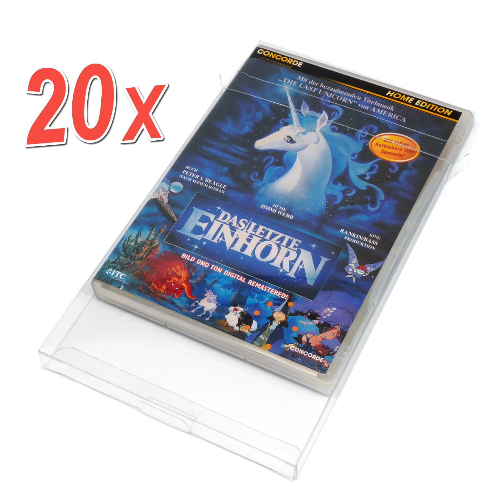Schutzhüllen DVD Film V2 0,35 Protectors Tasche Hüllen Regal Ständer - Afbeelding 11 van 14