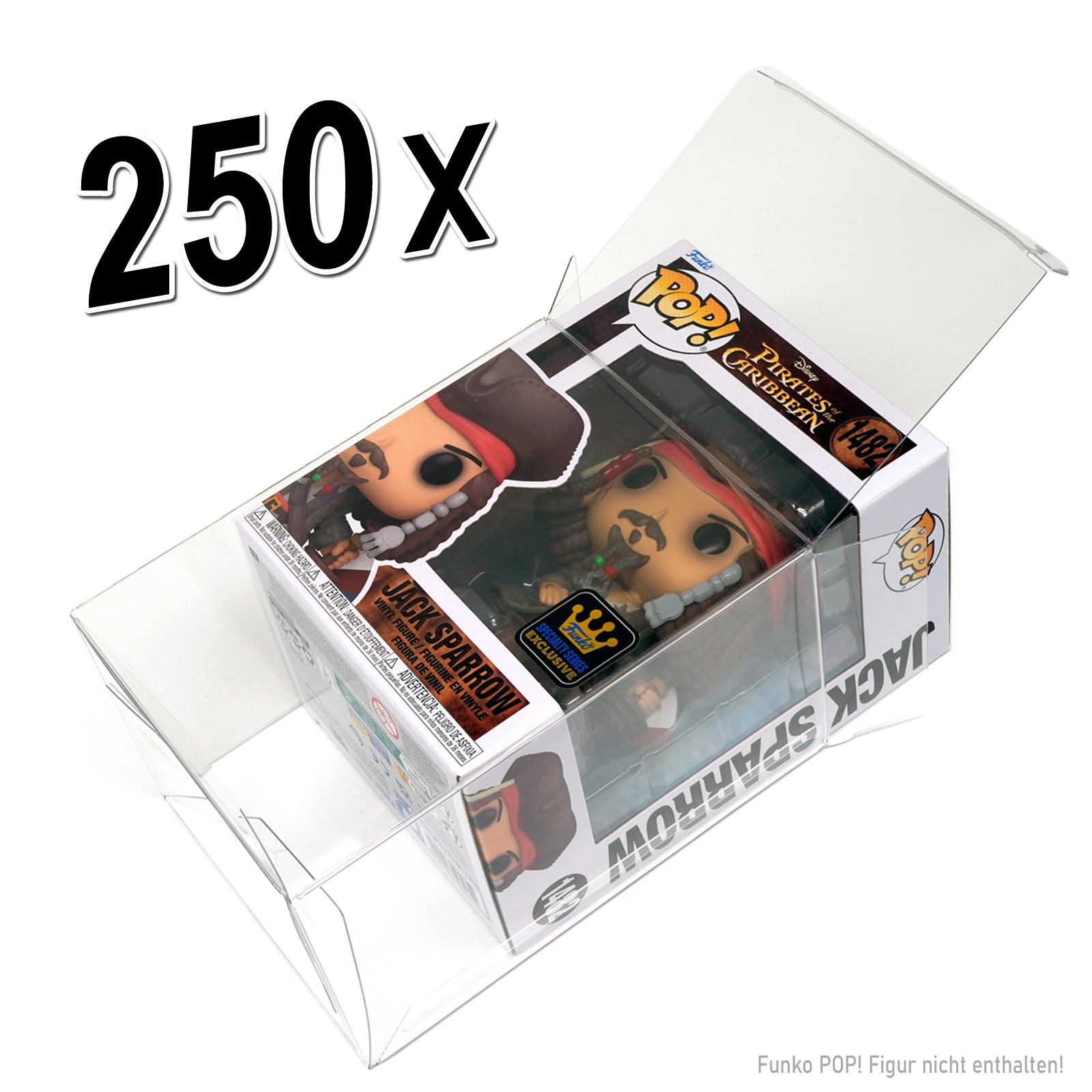 Funko POP! Schutzhülle 4" Figur Soft Hard 0,5 mm Hülle Box Schutz 10 cm Pop