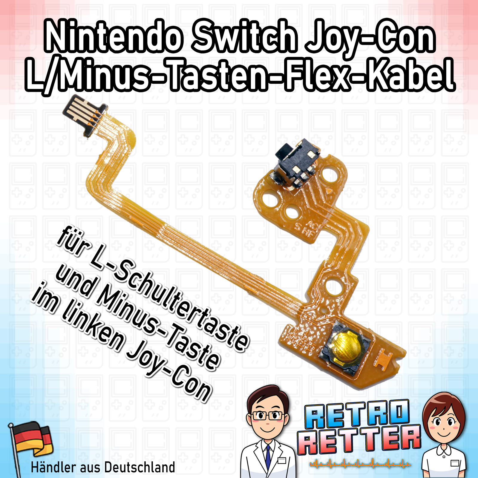 Switch Joy-Con Flex-Kabel + Trigger - SL|SR|ZL|ZR|L|R - Links Rechts Controller - Bild 10 von 11