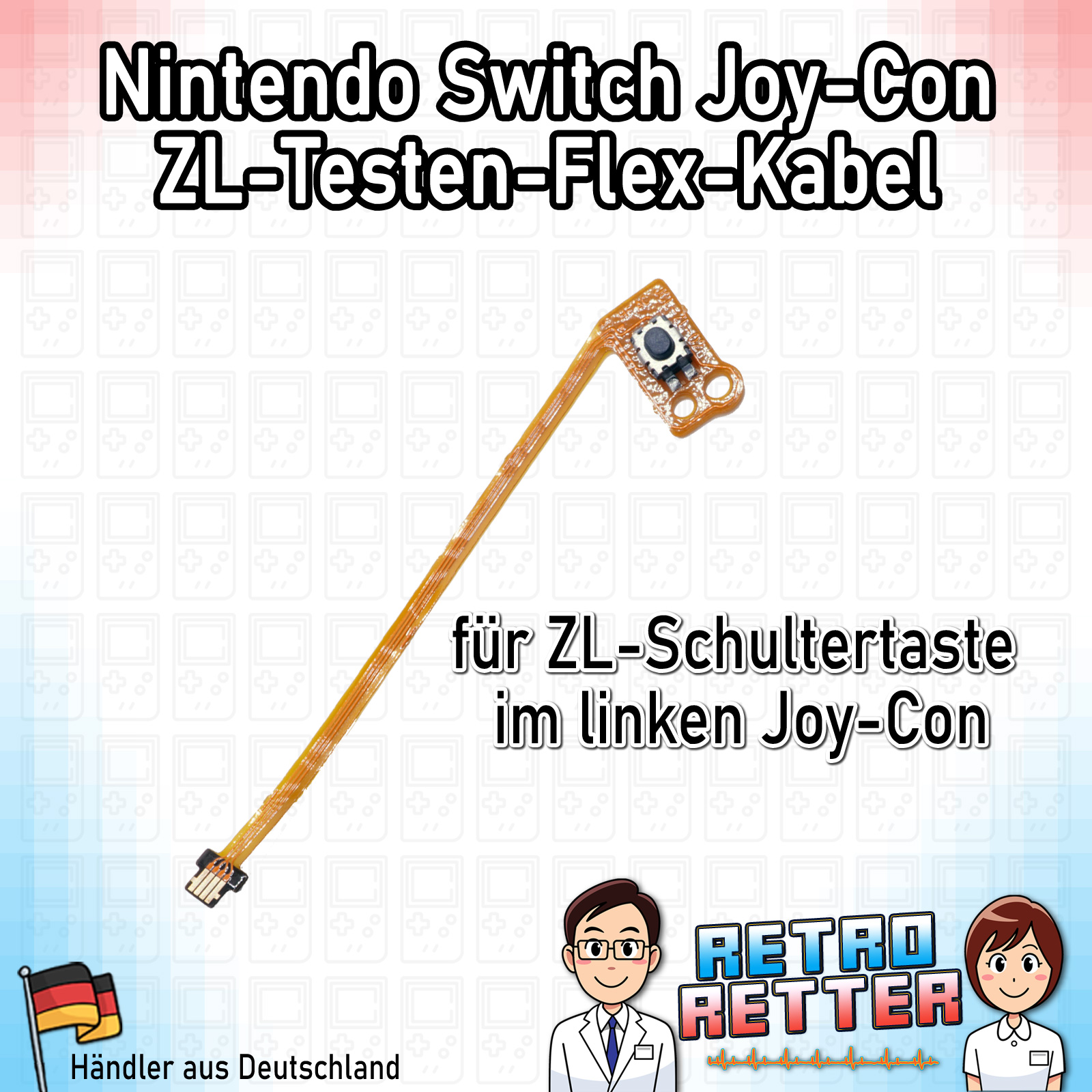 Switch Joy-Con Flex-Kabel + Trigger - SL|SR|ZL|ZR|L|R - Links Rechts Controller - Bild 7 von 11