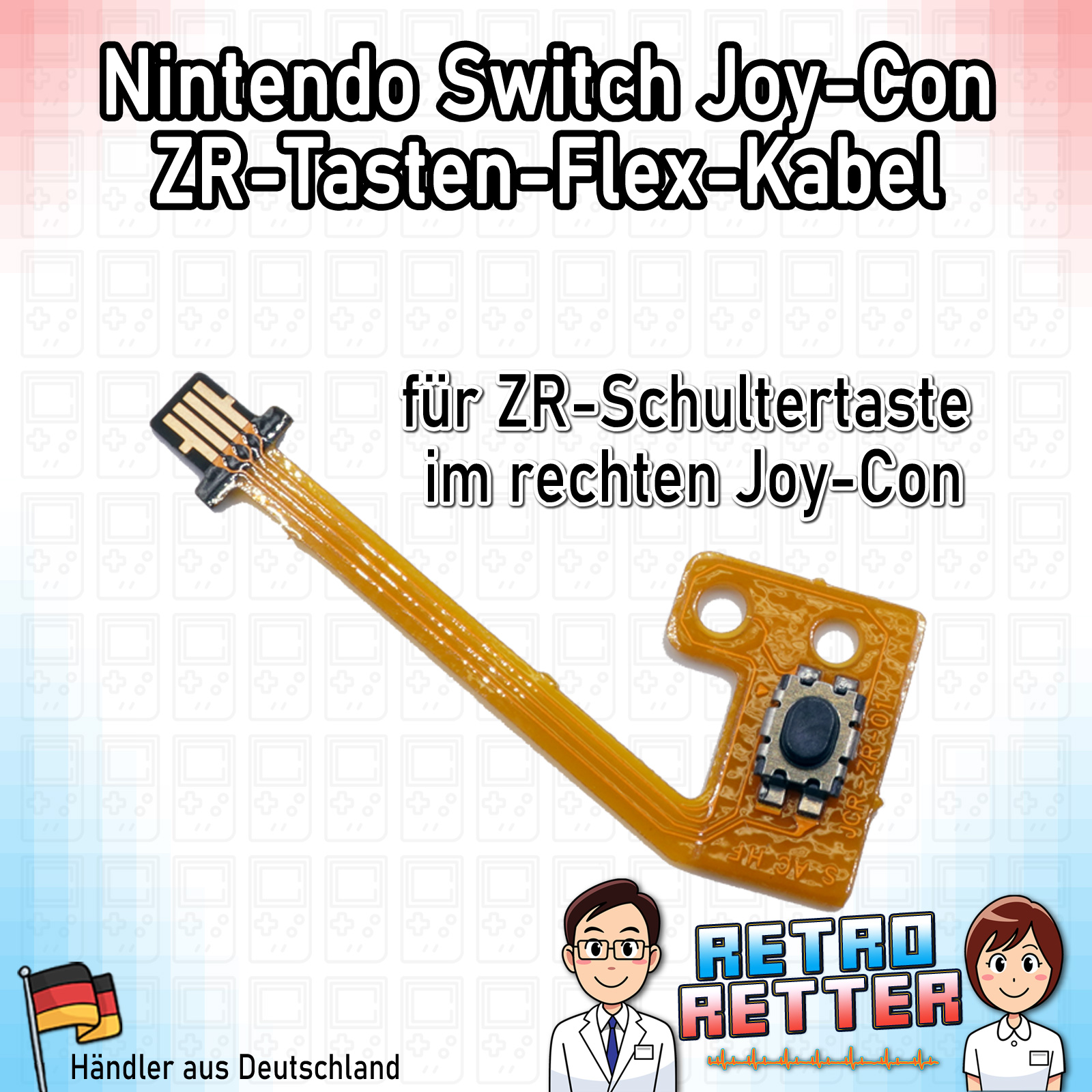 Switch Joy-Con Flex-Kabel + Trigger - SL|SR|ZL|ZR|L|R - Links Rechts Controller - Bild 8 von 11