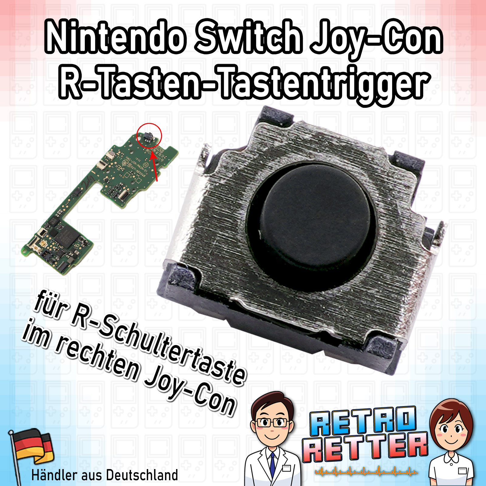 Switch Joy-Con Flex-Kabel + Trigger - SL|SR|ZL|ZR|L|R - Links Rechts Controller - Bild 11 von 11